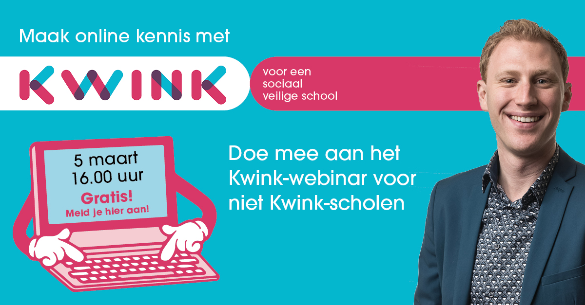 Kwink webinar voor niet-Kwink scholen