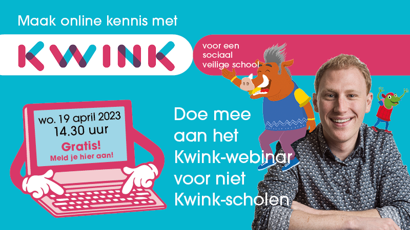 Kwink-webinar op woensdag 19 april!