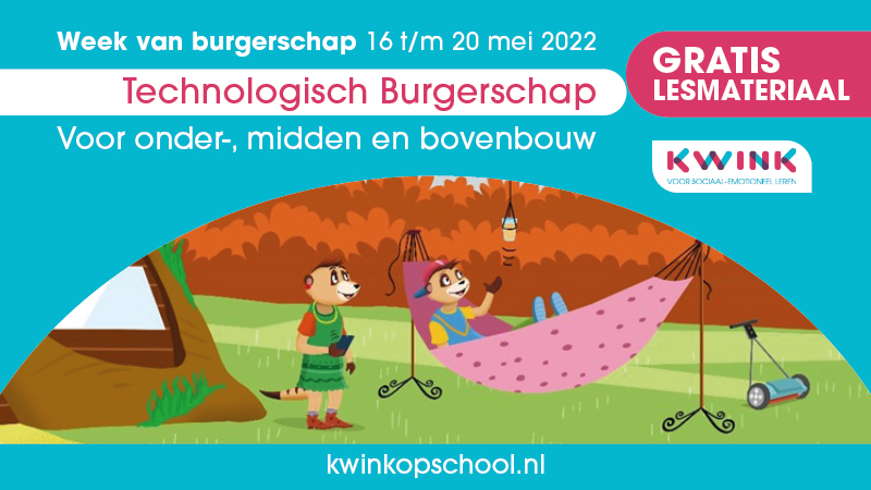 Week van Burgerschap: Gratis lessen van Kwink 16 t/m 20 mei