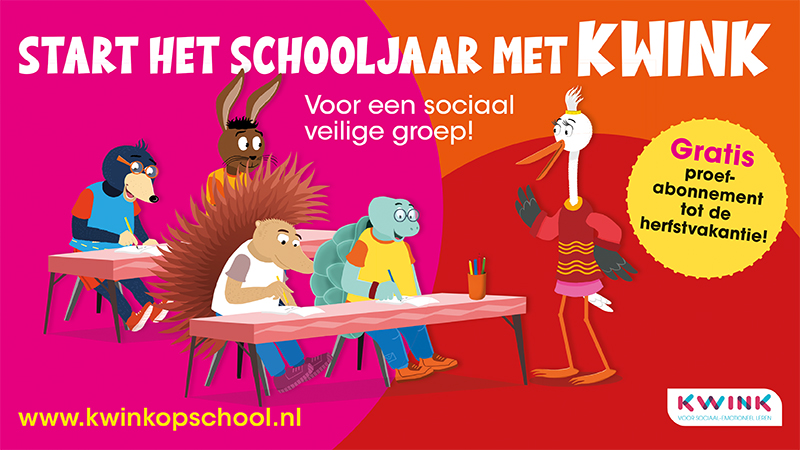Gratis proefabonnement Kwink tot de herfstvakantie