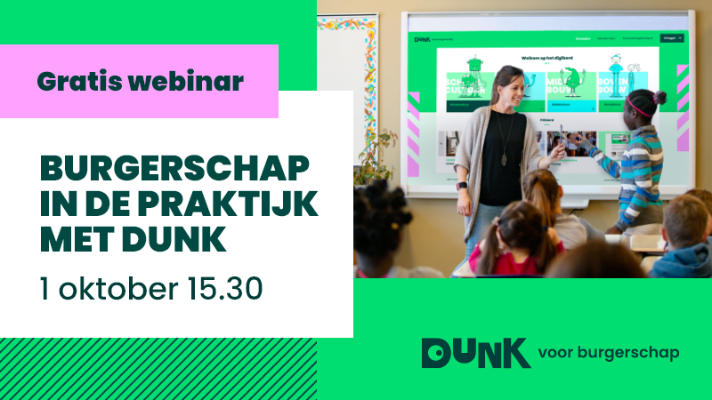 Webinar Burgerschap in de praktijk - met Dunk