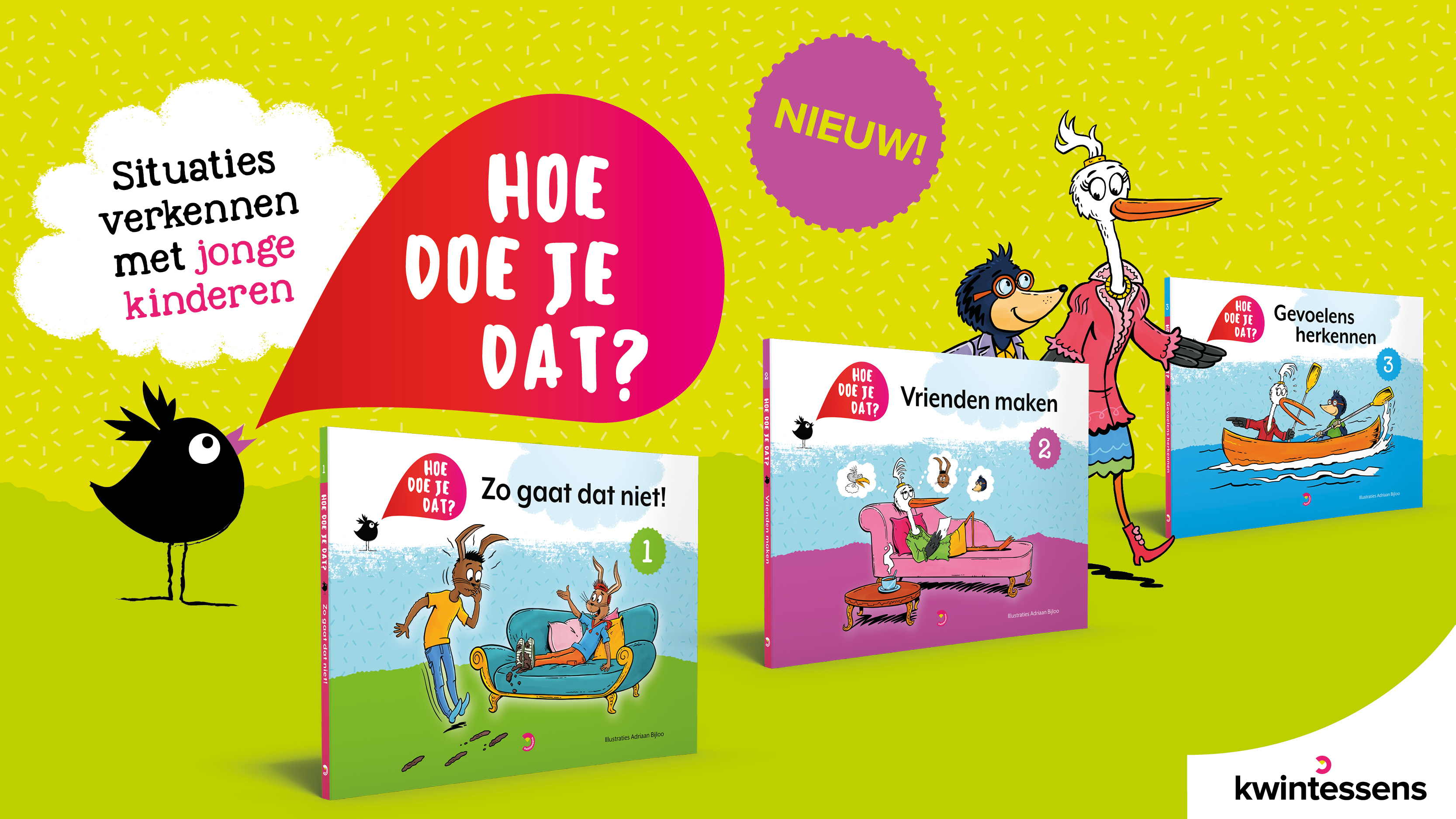 Nieuwe prentenboekenserie rond sociale vaardigheden [persbericht] 