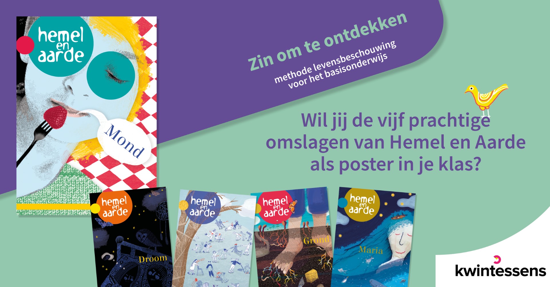 Gratis posterset Hemel en Aarde