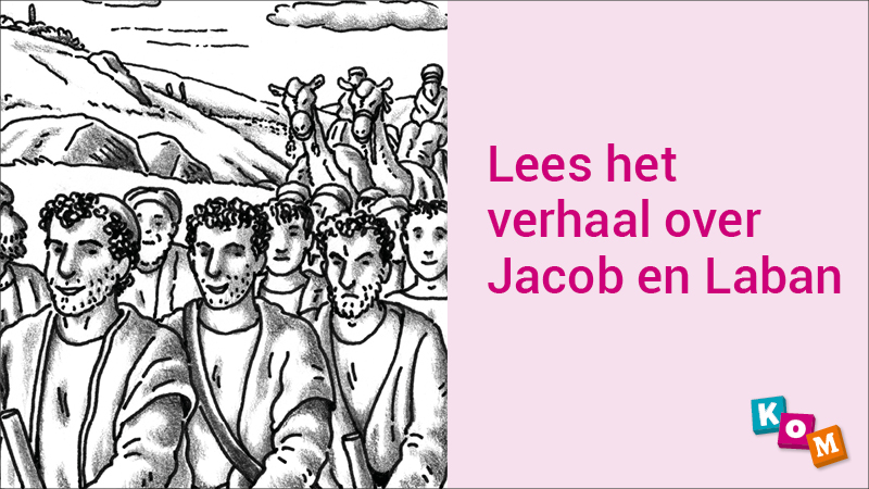 Jacob en Laban