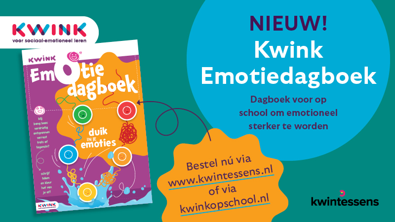 Het Kwink emotiedagboek – waar kinderen hun gevoelens ontdekken