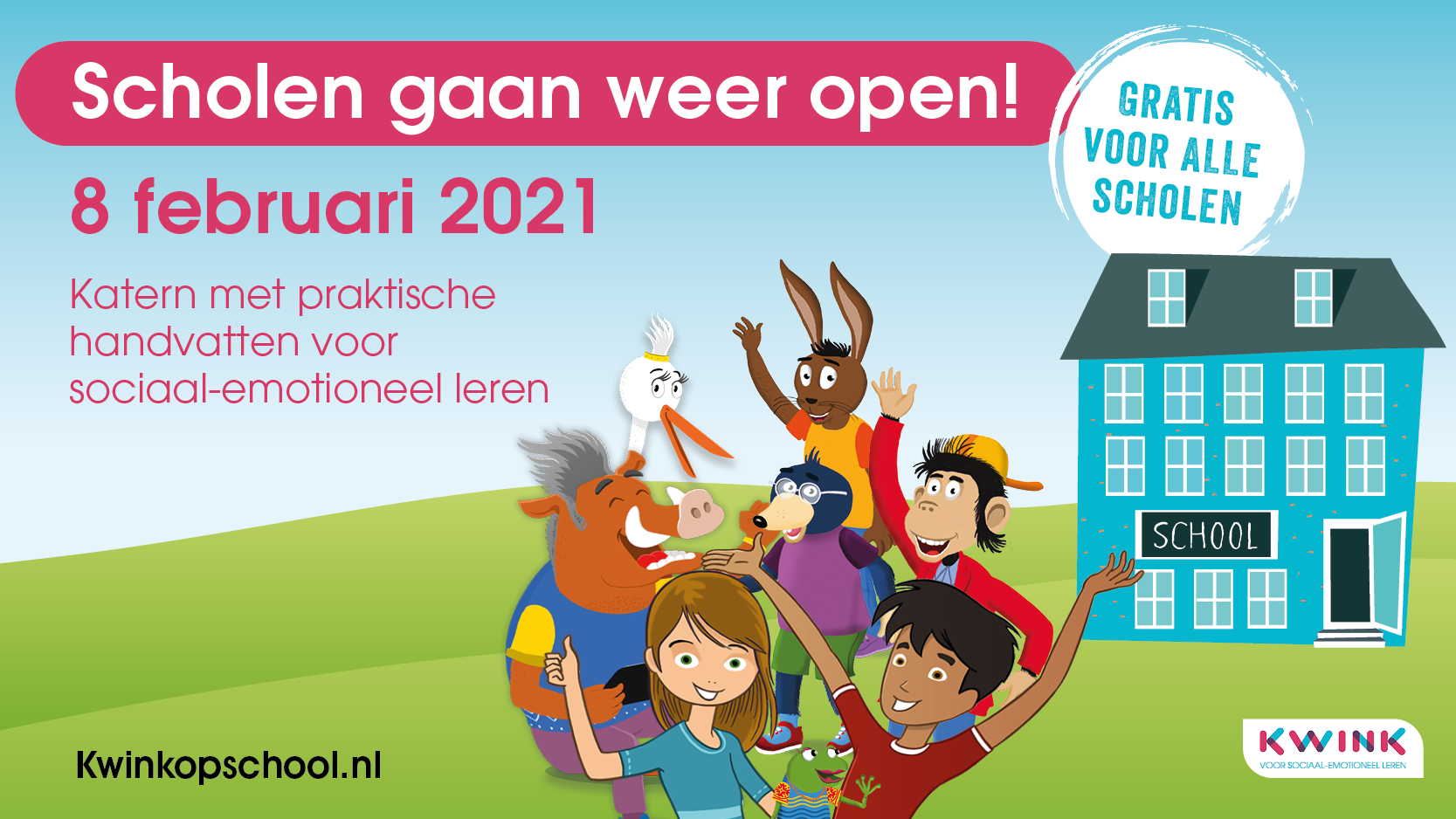 Tips bij het opengaan van de scholen in 8 minuten