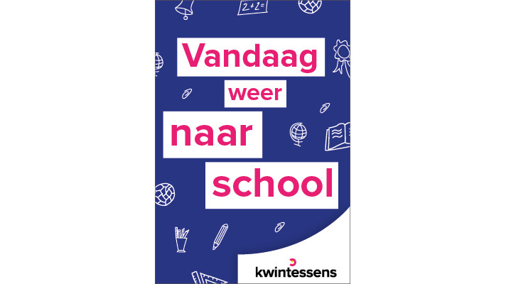 De scholen zijn weer begonnen.