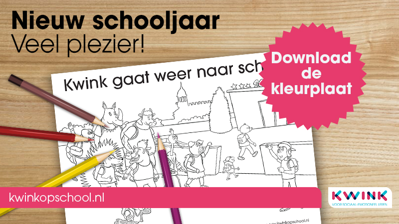 Kwink gaat weer naar school!