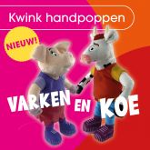 Kwink-handpoppen Koe & Varken